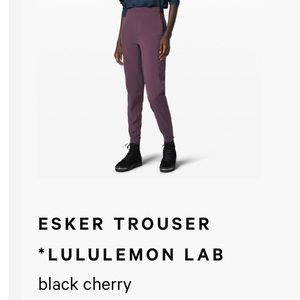 NWT Black cherry lily lemon pants